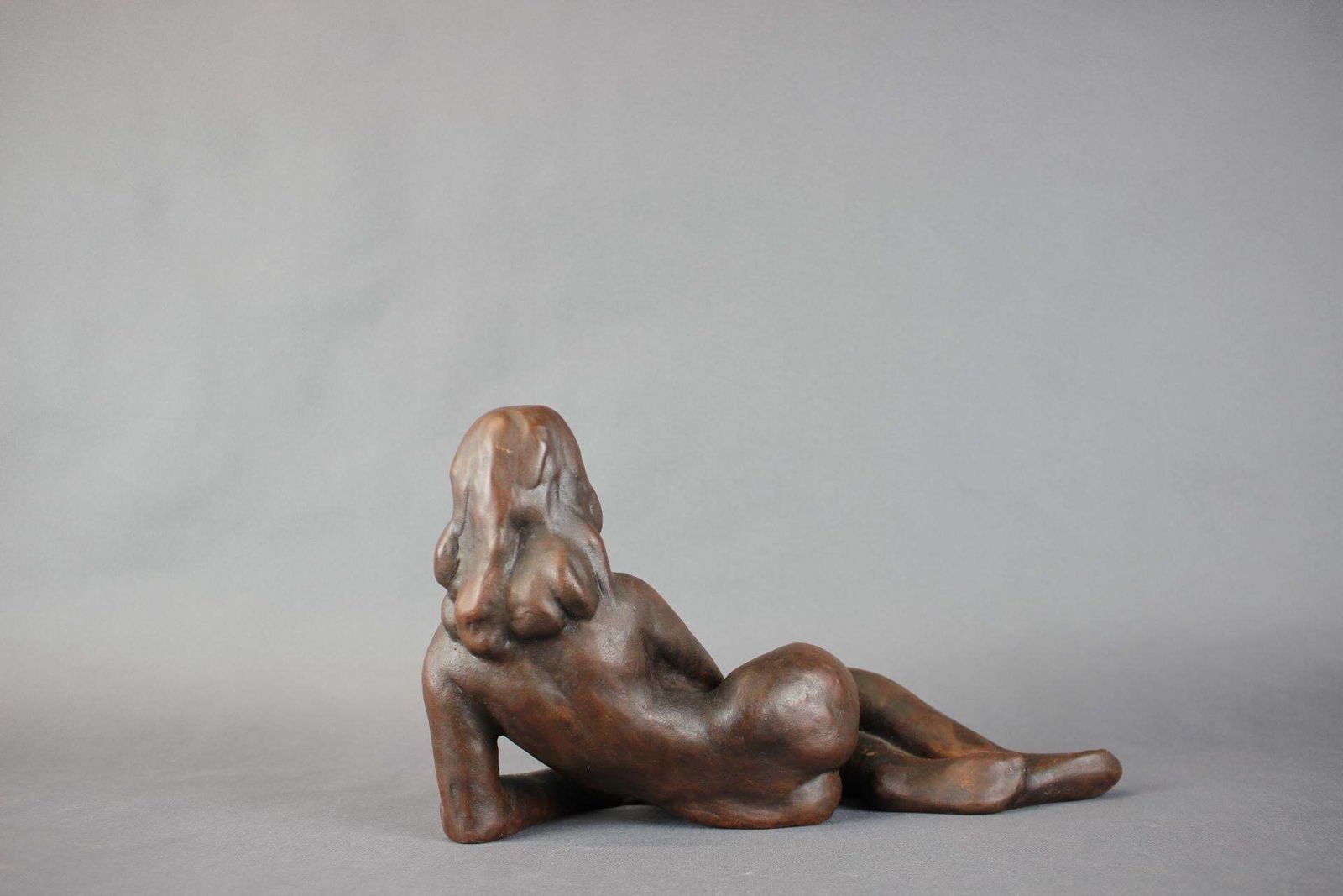 Large Statuette Of Act By Bohumil Kokrda, Czechoslovakia, 1980s photo 592.0