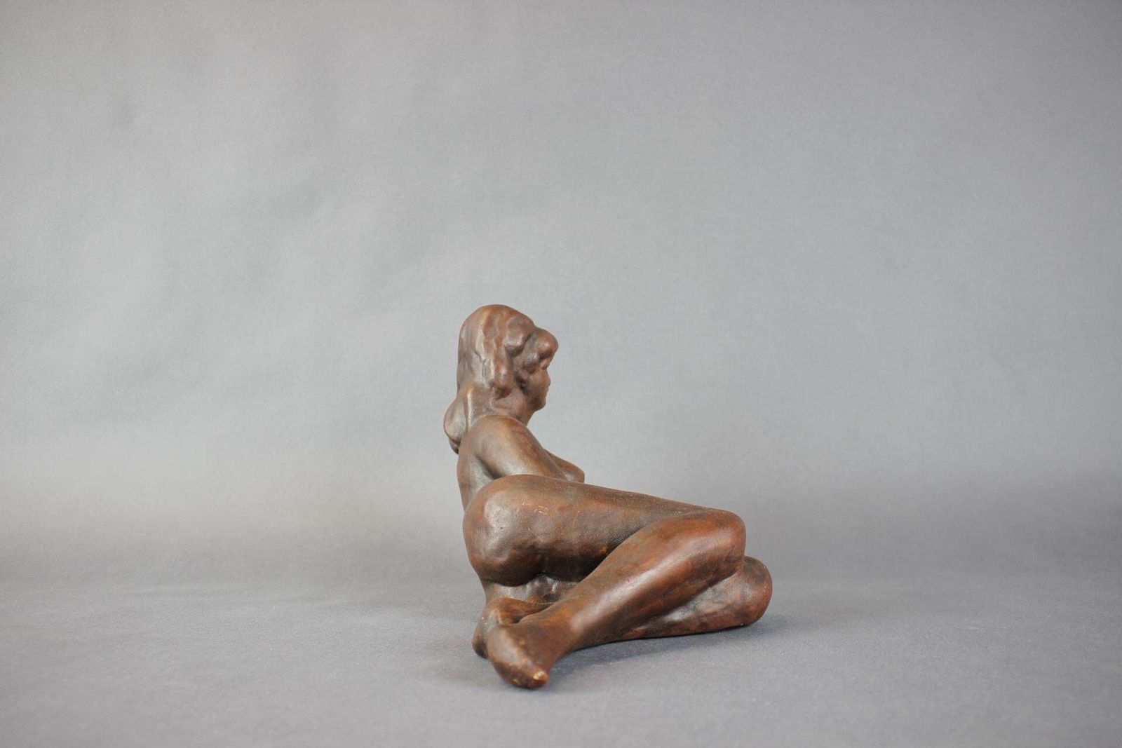 Large Statuette Of Act By Bohumil Kokrda, Czechoslovakia, 1980s photo vinterior