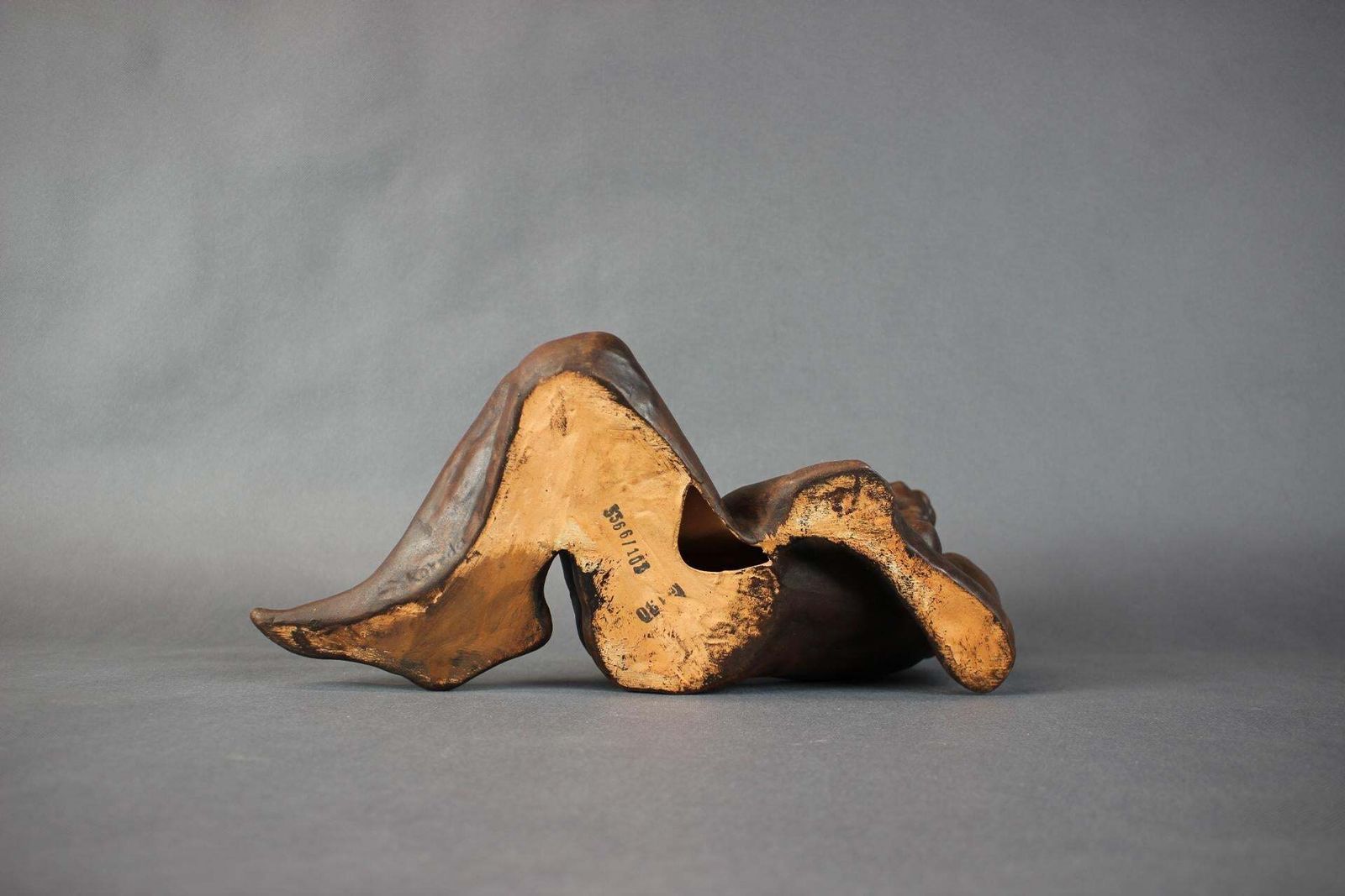 photo furniture Large Statuette Of Act By Bohumil Kokrda, Czechoslovakia, 1980s