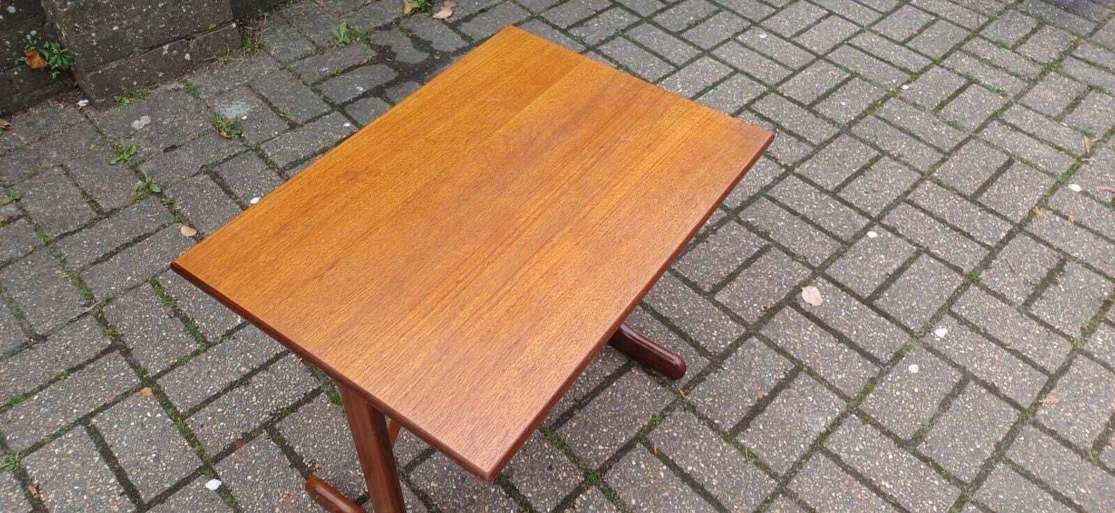 Retro Vintage Danish G Plan Style Occasional Table, Vintage Side Table, Lamp Table photo Furniture