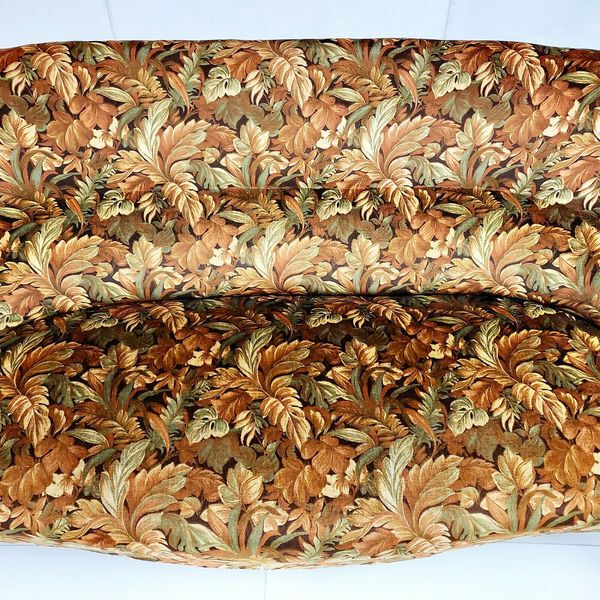 Rare French Vintage Velvet 3 Seat Sofa From 1970 photo Furniture