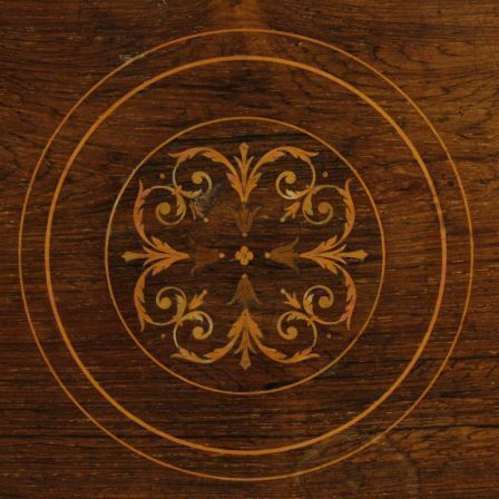 English Inlaid Side Table From 20th Century photo Furniture