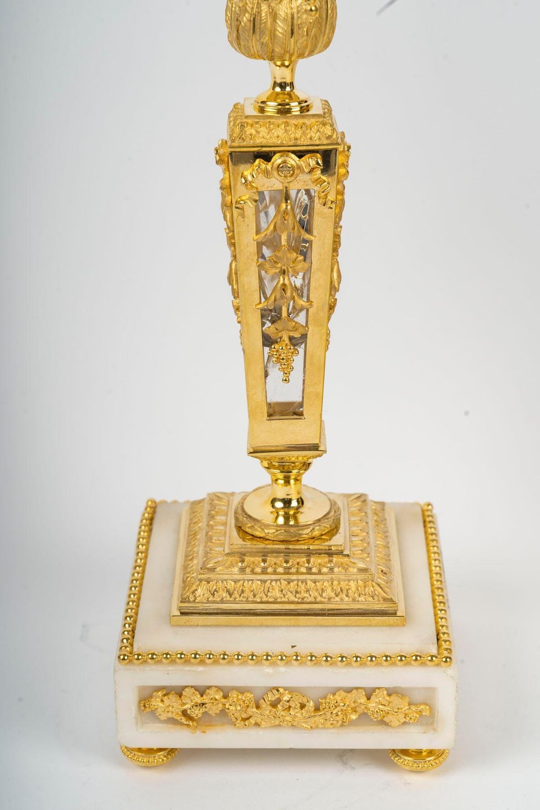 Pair Of Louis XVI Style Candelabra, 19th Century. photo furniture