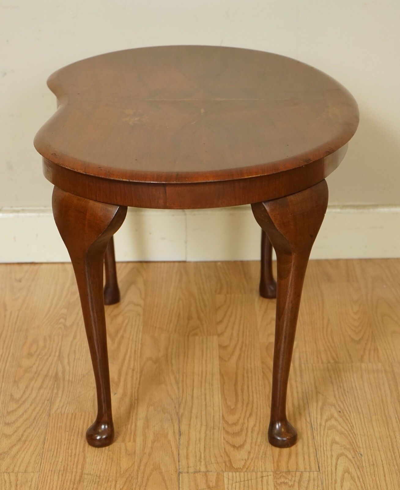 photo furniture Gorgeous Kidney Art Deco Hardwood Side End Plant Table