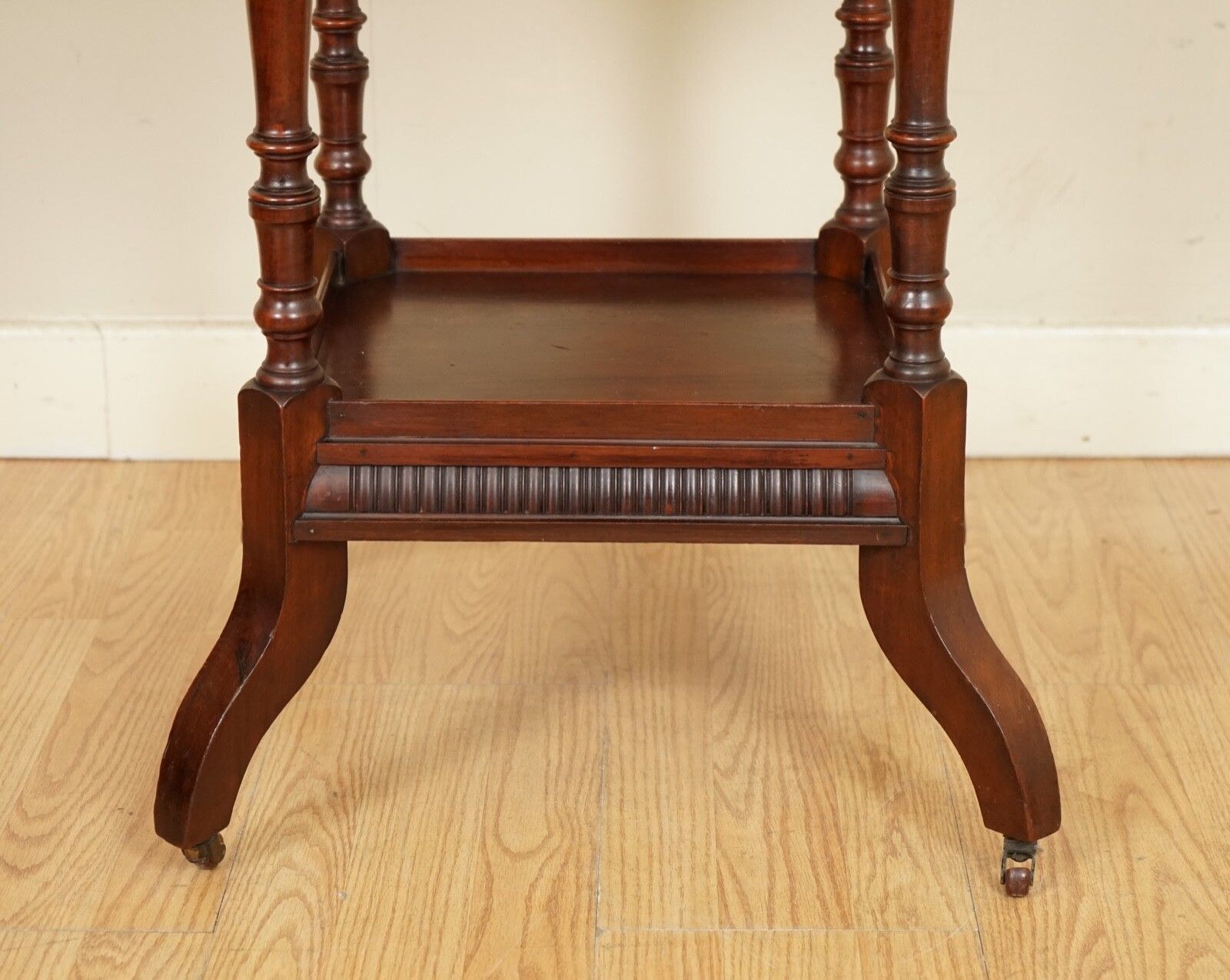 James Schoolbred Antique Arts & Crafts Octagonal Occasional Side End Table photo vinterior
