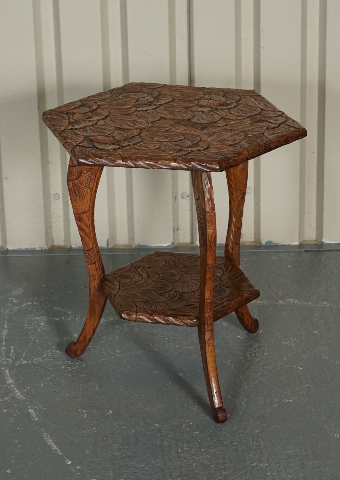 Early 19th Century Liberty's London Hand Carved Occasional Side End Lamp Table photo for sale