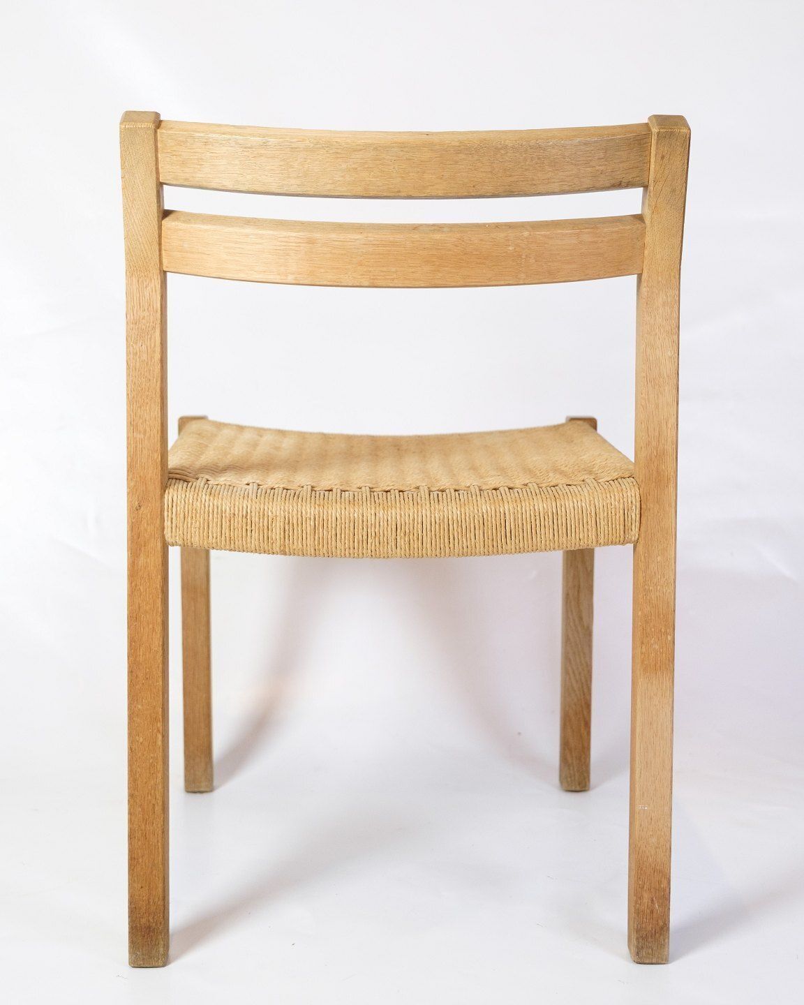 Set Of Five Dining Chairs Model 401 In Oak  & Plank Wicker By Jørgen Henrik Møller For Jl Møllers Furniture Factory  From 1960s photo buy