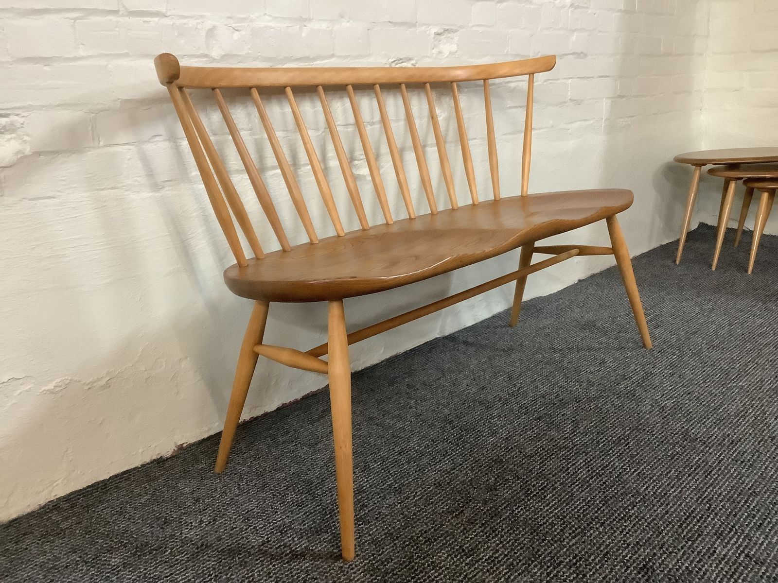 photo for sale Ercol Windsor 349 Love Seat, Produced 1956/59.