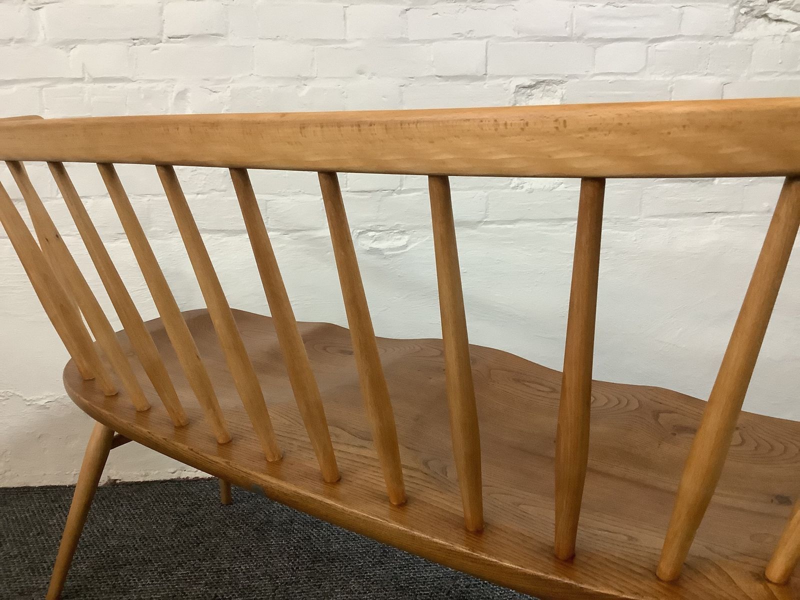 1650.0 Ercol Windsor 349 Love Seat, Produced 1956/59. photo