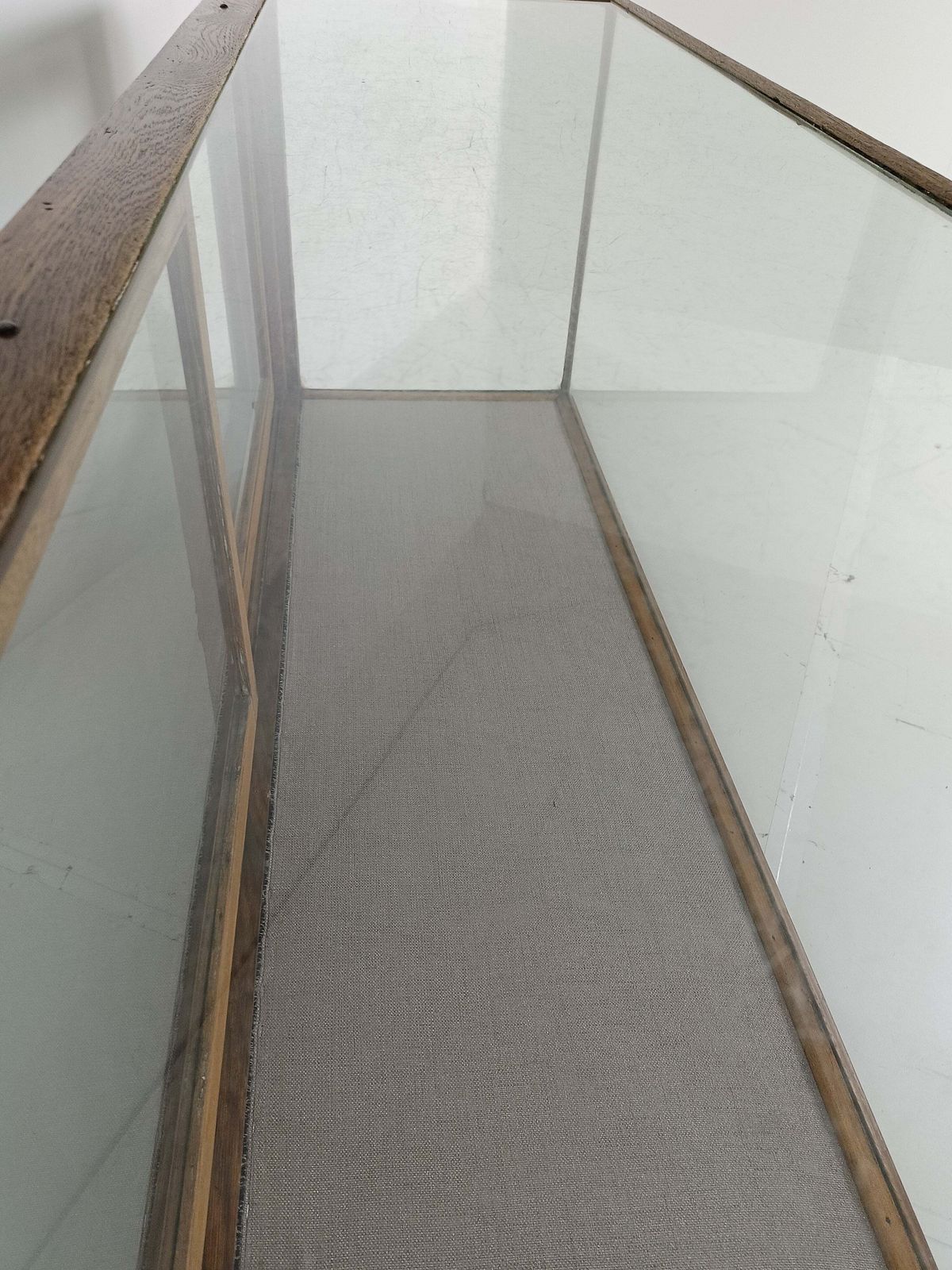 Antique Large Glass Dispay Cabinet / Shop Counter photo 1423.0