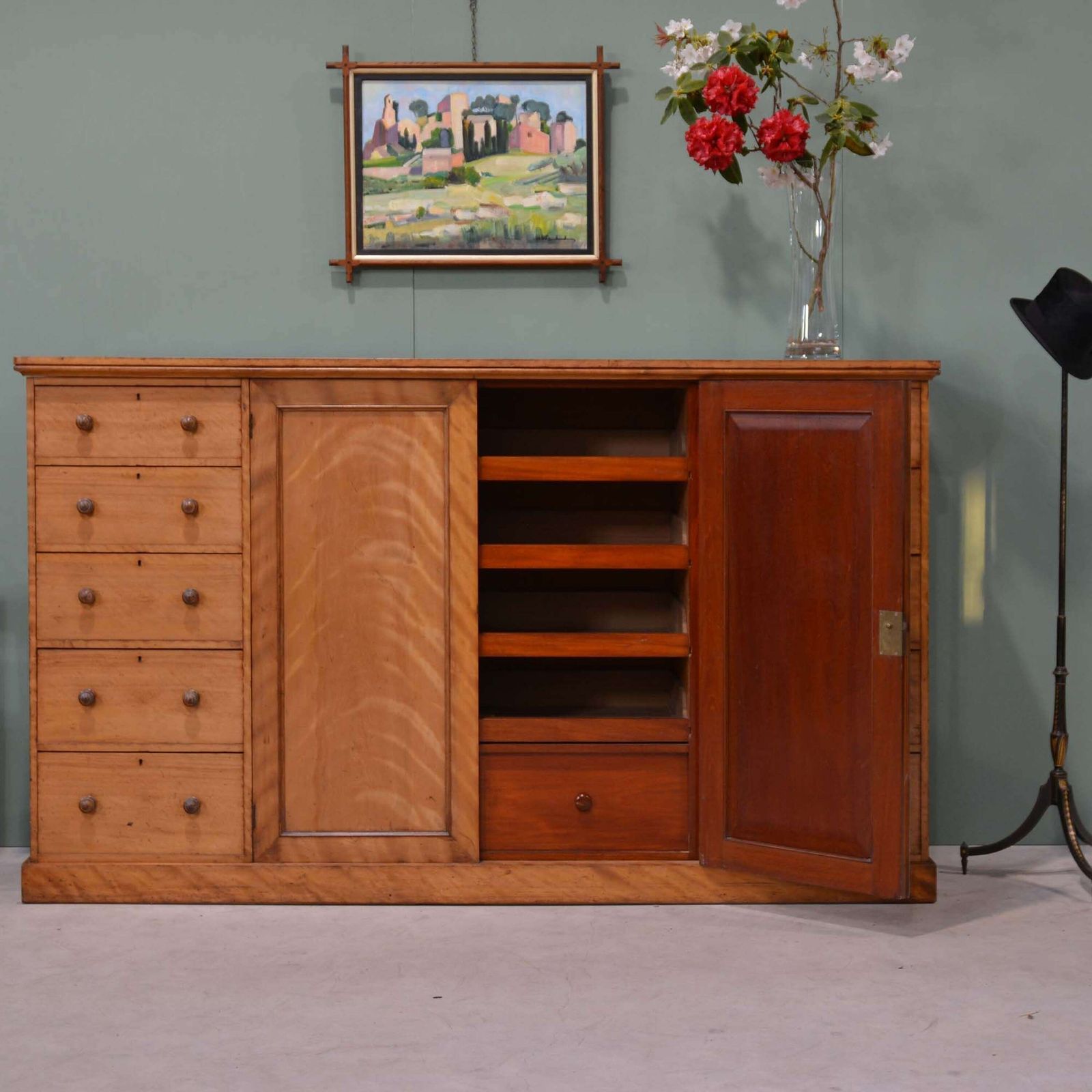 Satin Birch Linen Press By Holland & Sons photo 3250.0