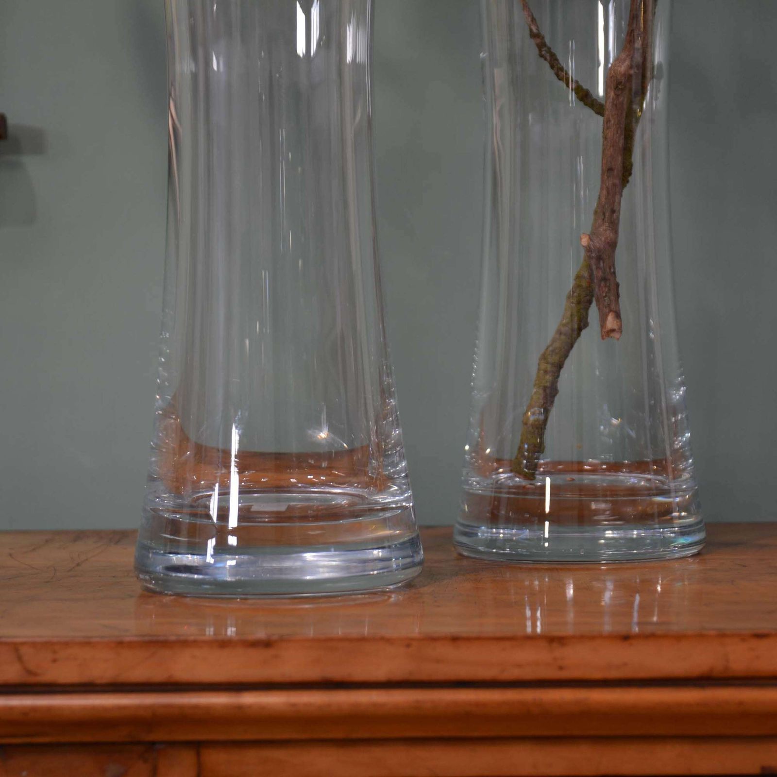 A Pair Of 20th Century Tall Flower Vases photo furniture