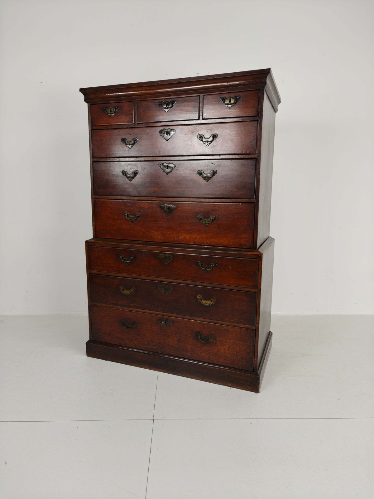 George III Country Tallboy / Chest On Chest photo for sale