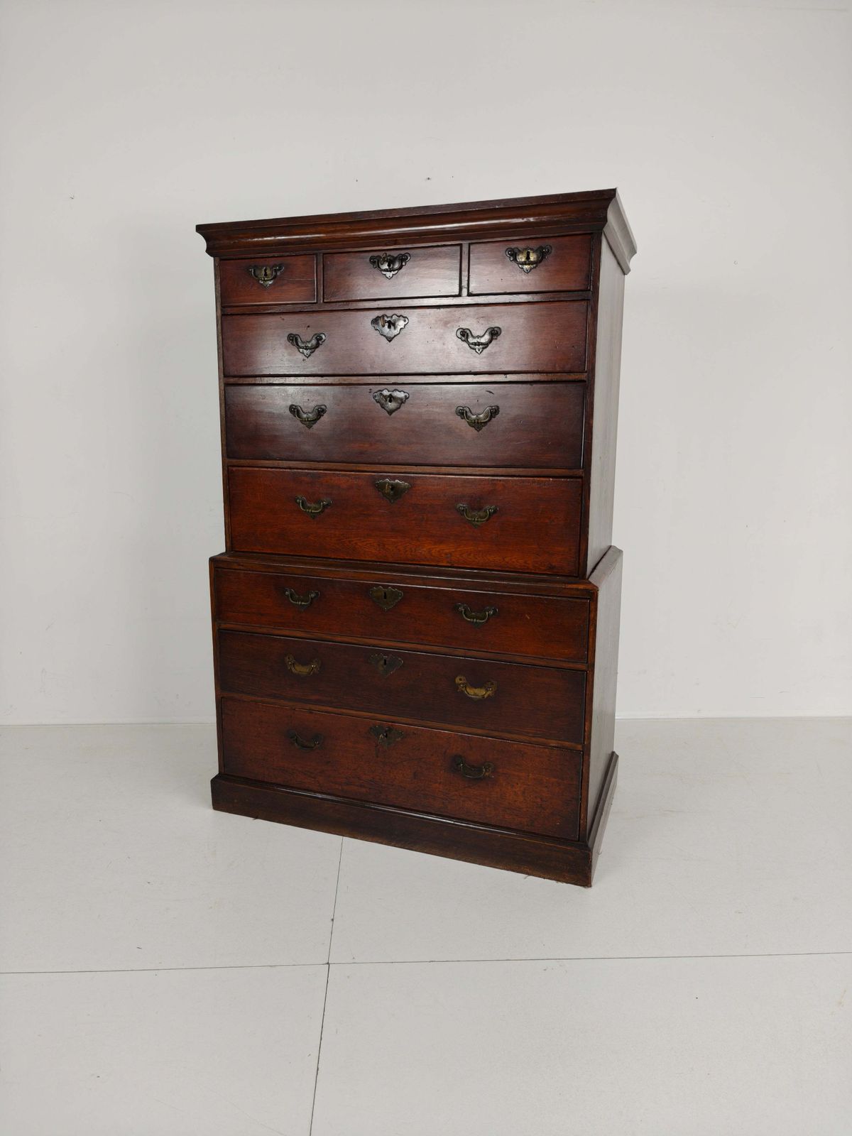 George III Country Tallboy / Chest On Chest photo buy