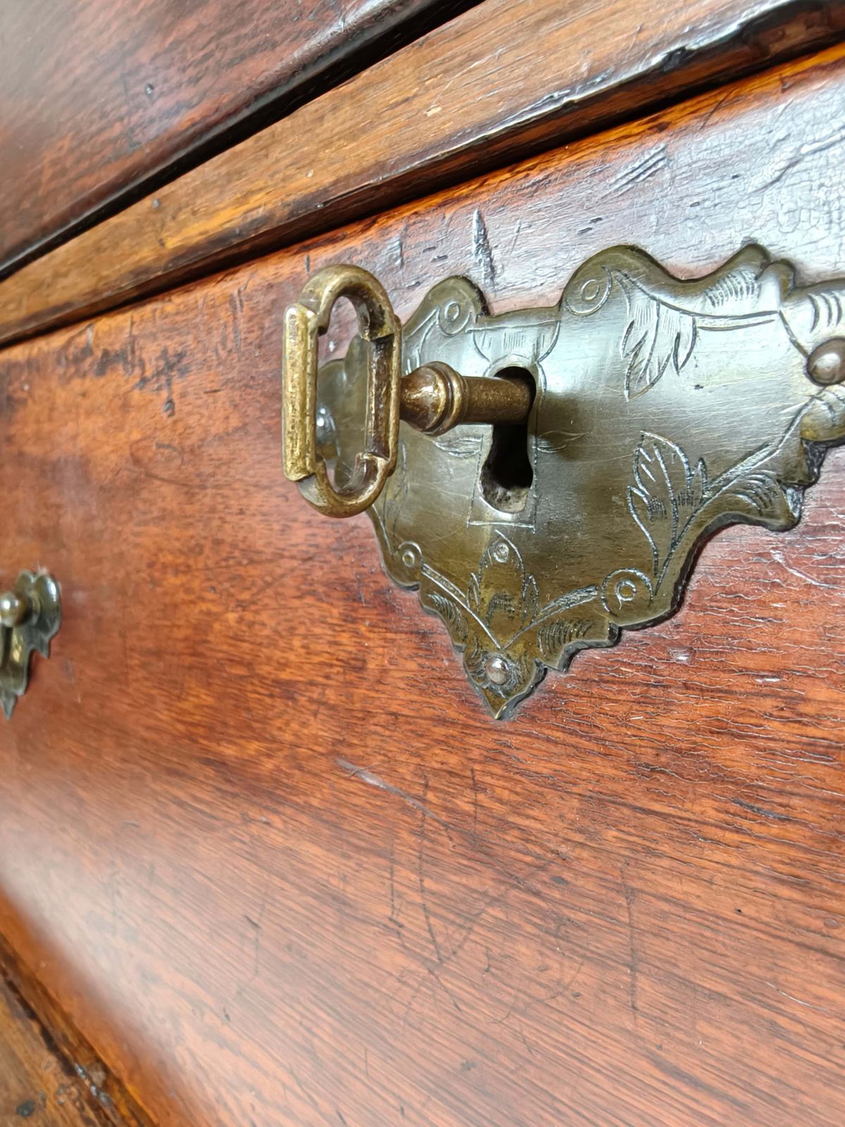 1083.0 George III Country Tallboy / Chest On Chest photo