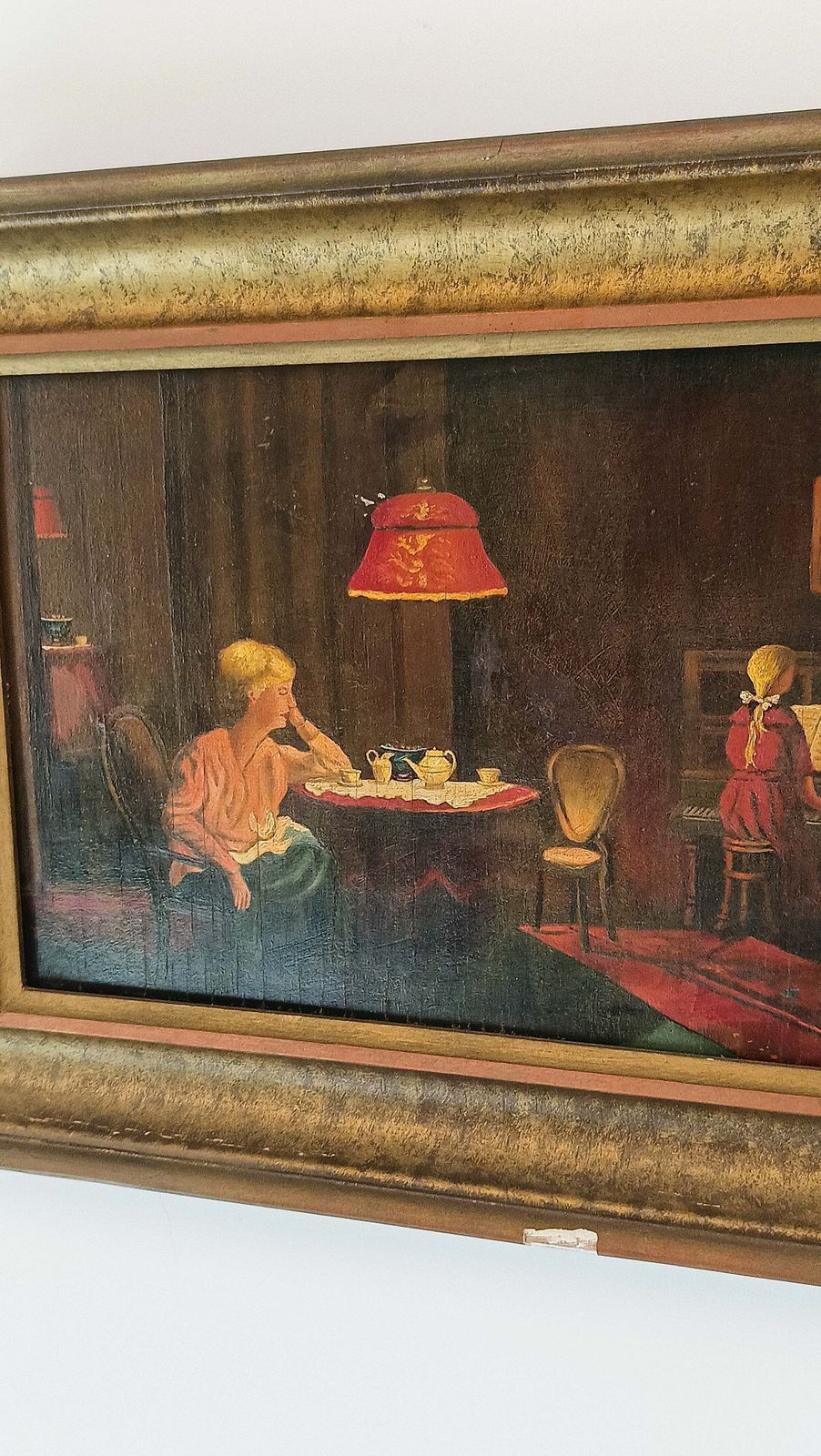 Adorable Painting Women With Child photo furniture