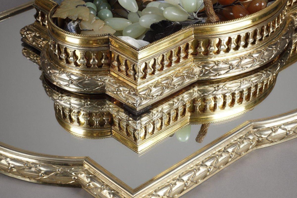 Tetard   Centerpiece 3 Parts And Its Planter In Xixth Vermeil photo furniture