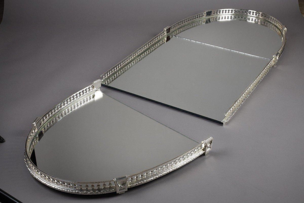 A. Aucoc   Table Centerpiece In 3 Oval Parts Circa Late 19th Century photo buy