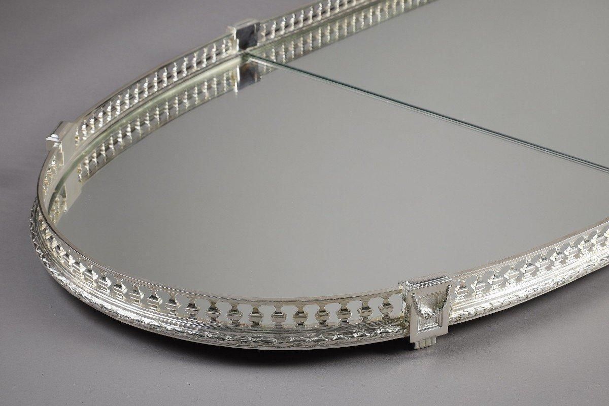 photo for sale A. Aucoc   Table Centerpiece In 3 Oval Parts Circa Late 19th Century