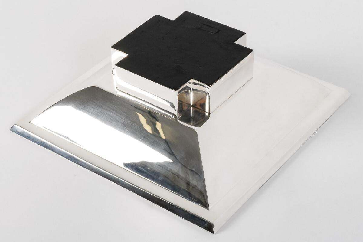 photo buy D. Garrido – Square Centerpiece In Sterling Silver 20th
