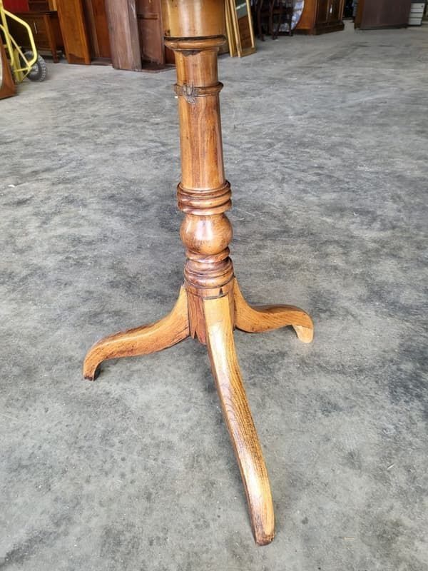 Antique Georgian Square Tripod Occasional Side Dining Table photo 240.0
