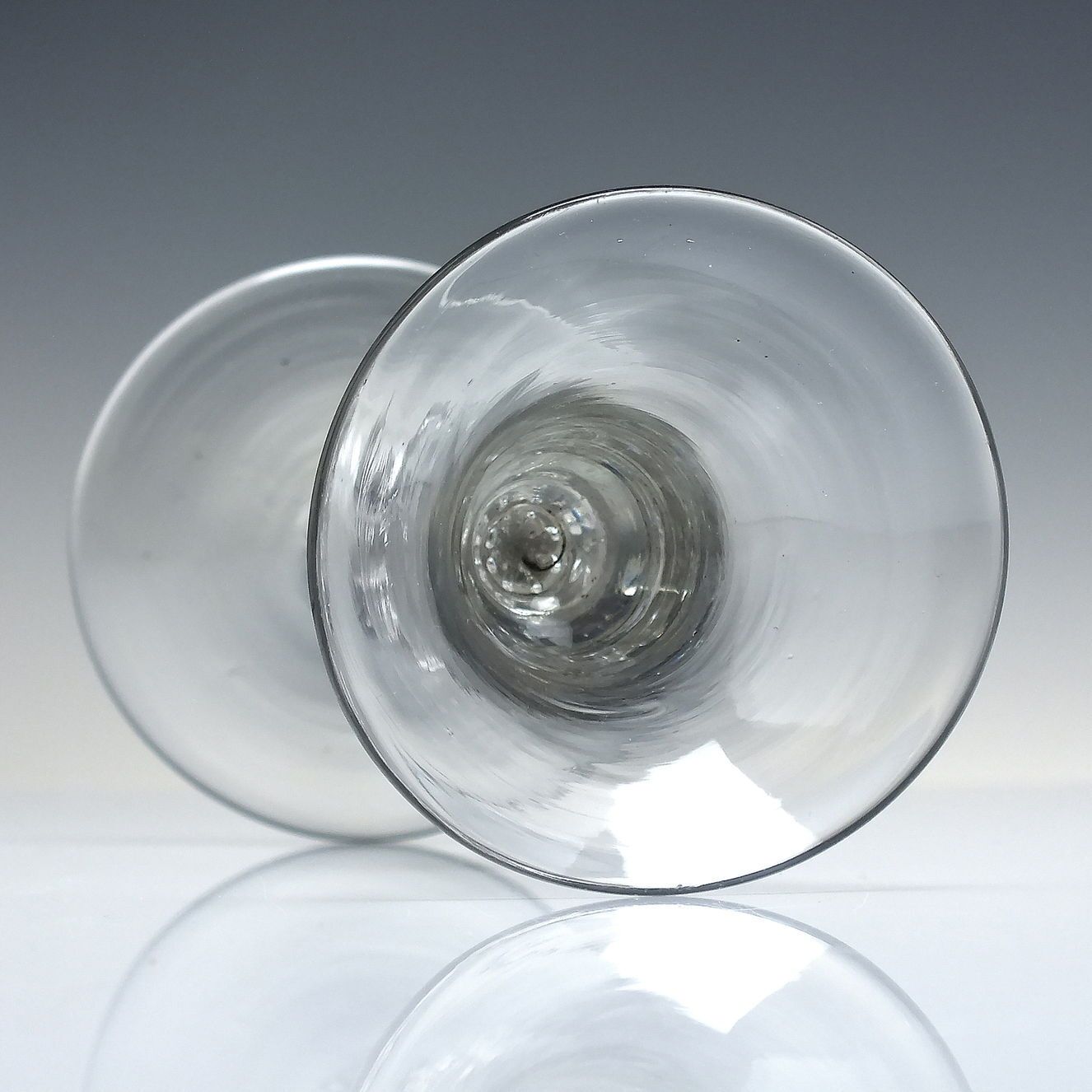 18th Century Balustroid Wine Glass C1735 photo Home Decor