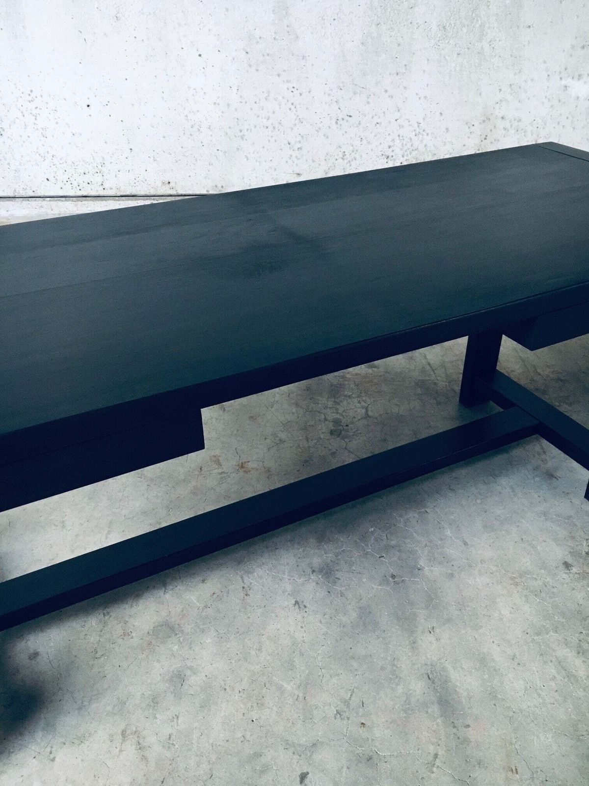 2700.0 Midcentury Modern Design Dining Table / Desk By J. Batenburg For Mi, Belgium 1969 photo