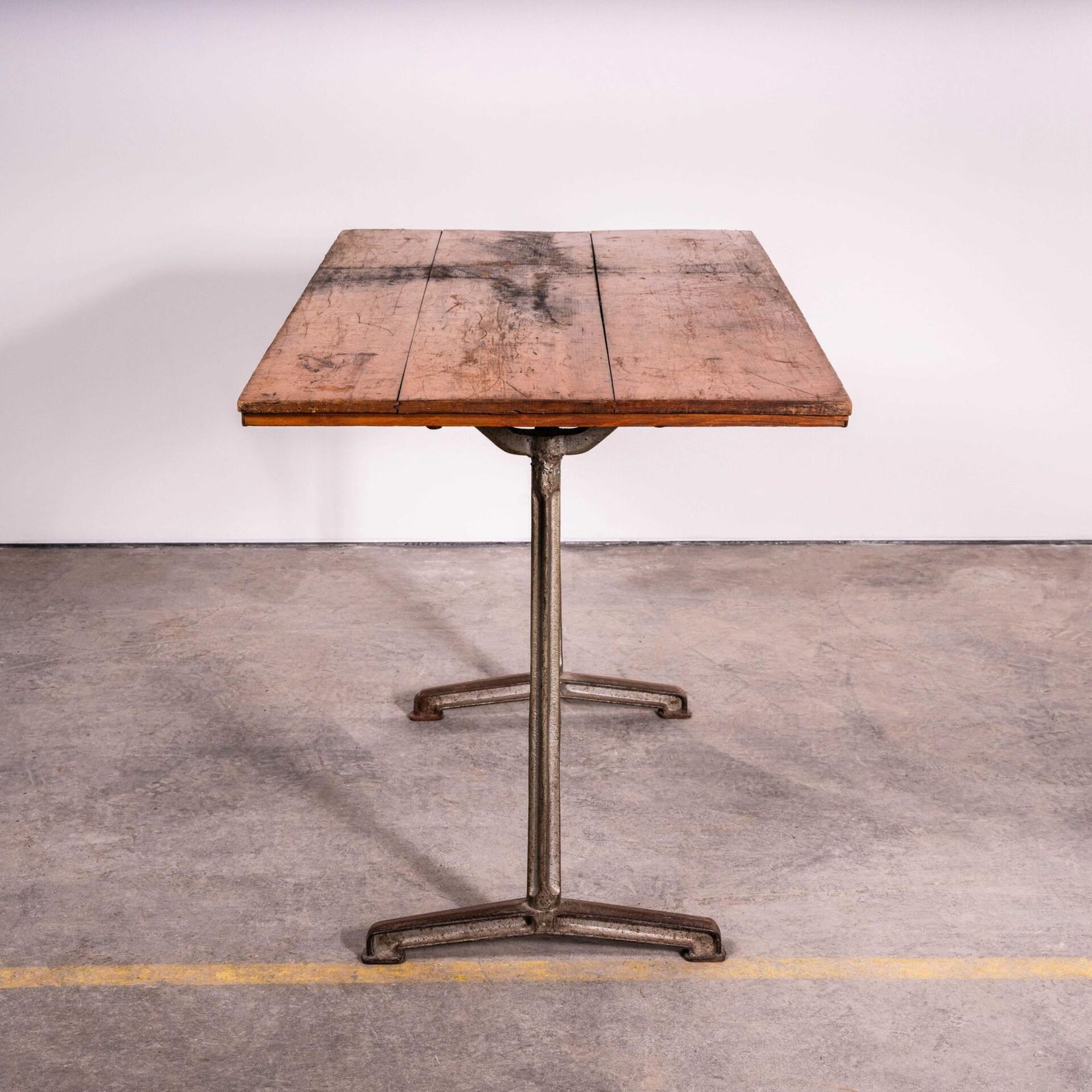 1930’s French Original Cast Base Small Dining Table photo buy