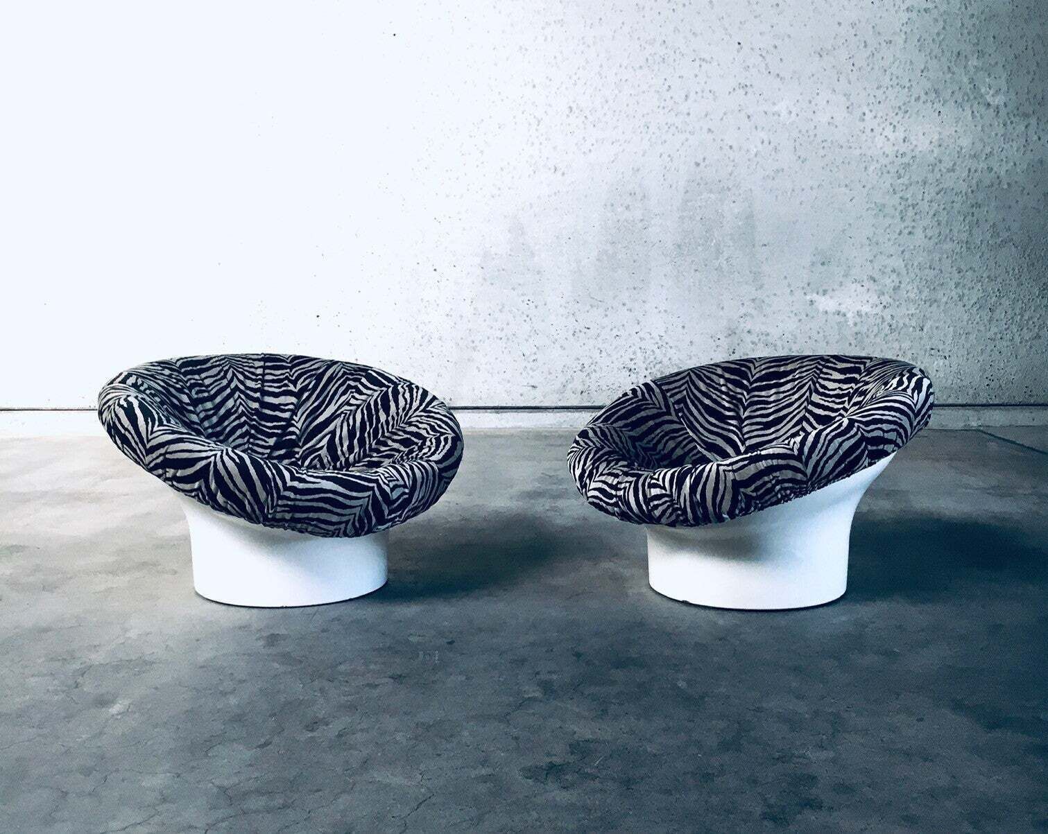 Space Age Design Krokus Pod Lounge Chairs By Lennart Bender For Dux, Sweden 1968 photo vinterior