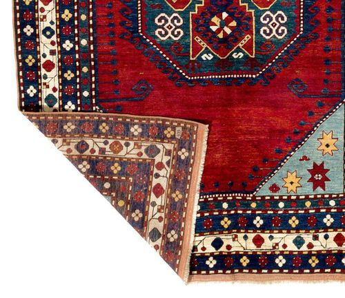 5.6x9 Ft Antique Caucasian Lori Pambak Kazak Rug photo 7426.0