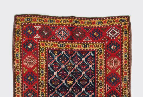3.7x11.4 Ft Antique Caucasian Talish Runner Rug, Late 19th Century, All Wool photo furniture
