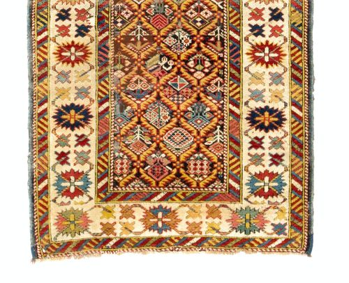 3x11 Ft Antique Caucasian Kuba Runner Rug, 19th Century. Excellent Condition photo 3899.0