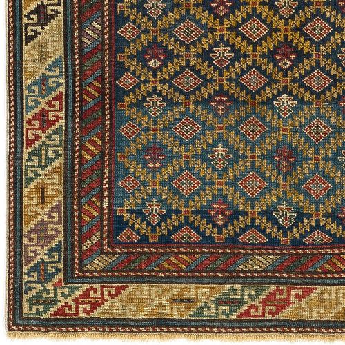 3x4.2 Ft Antique Caucasian Karagashli Shirvan Rug, Ca 1910, One Of A Kind Carpet photo Textiles