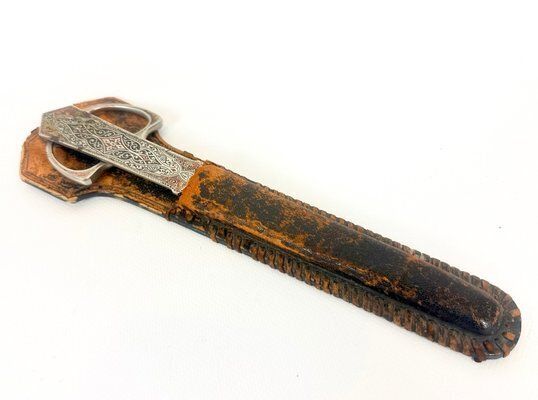 Art Nouveau Letter Opener And Scissor Desk Set From Lerche Solingen, 1910s, Set Of 3 photo furniture