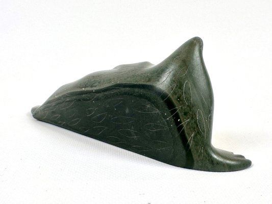 Inuit Art Seal Sculpture By Sarah Meeko Nastapoka, 1950s photo Art