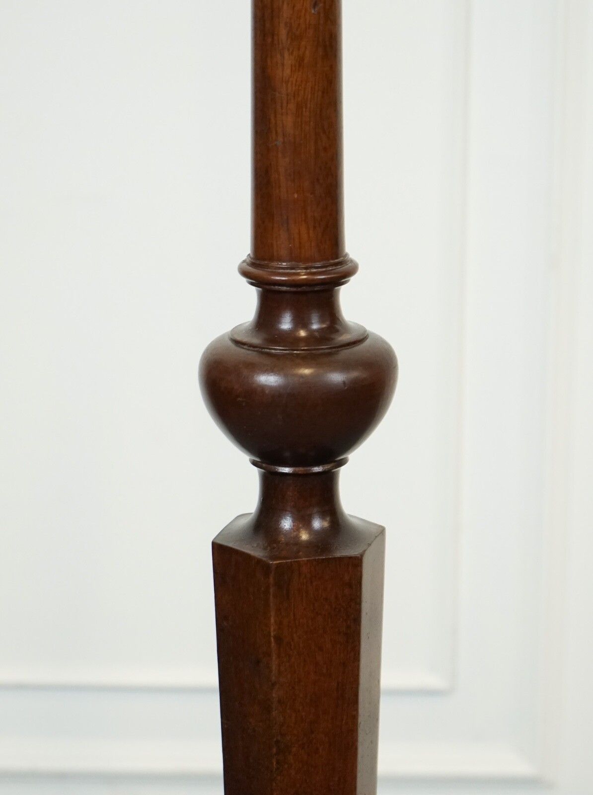 Antique Heal's Hexagonal Base Standing Lamp Circa 1930s photo Lighting