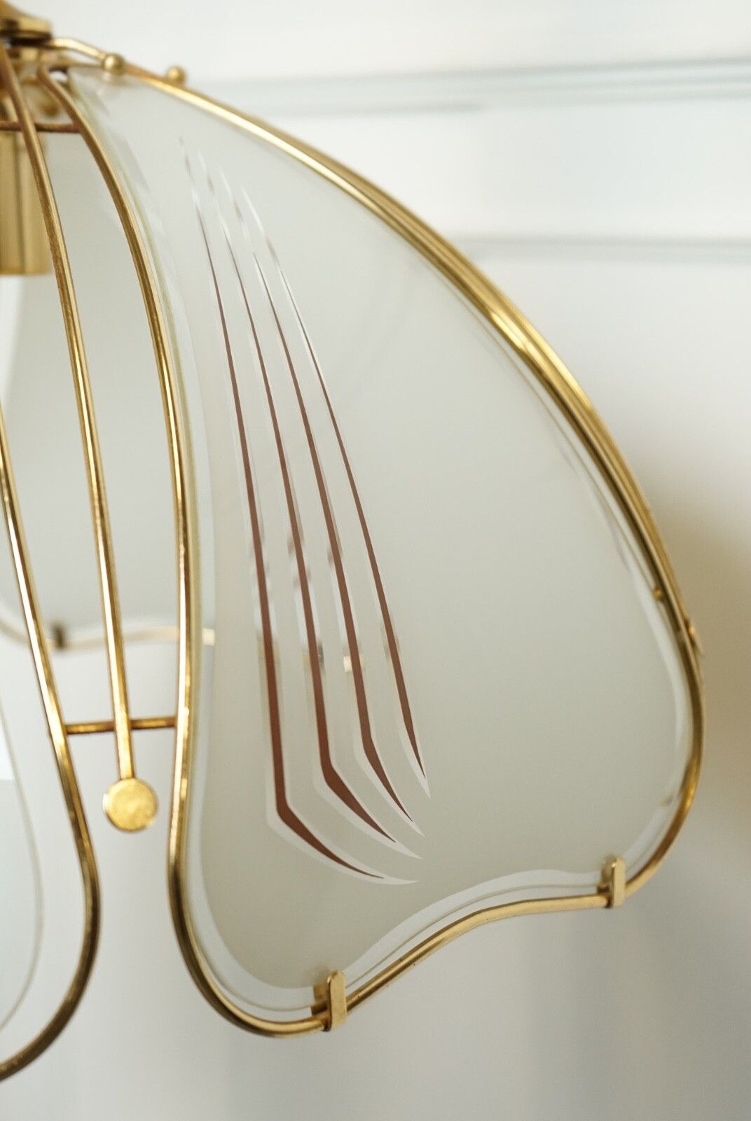 photo vinterior Lovely Italian Art Deco Style Chandelier Lamp