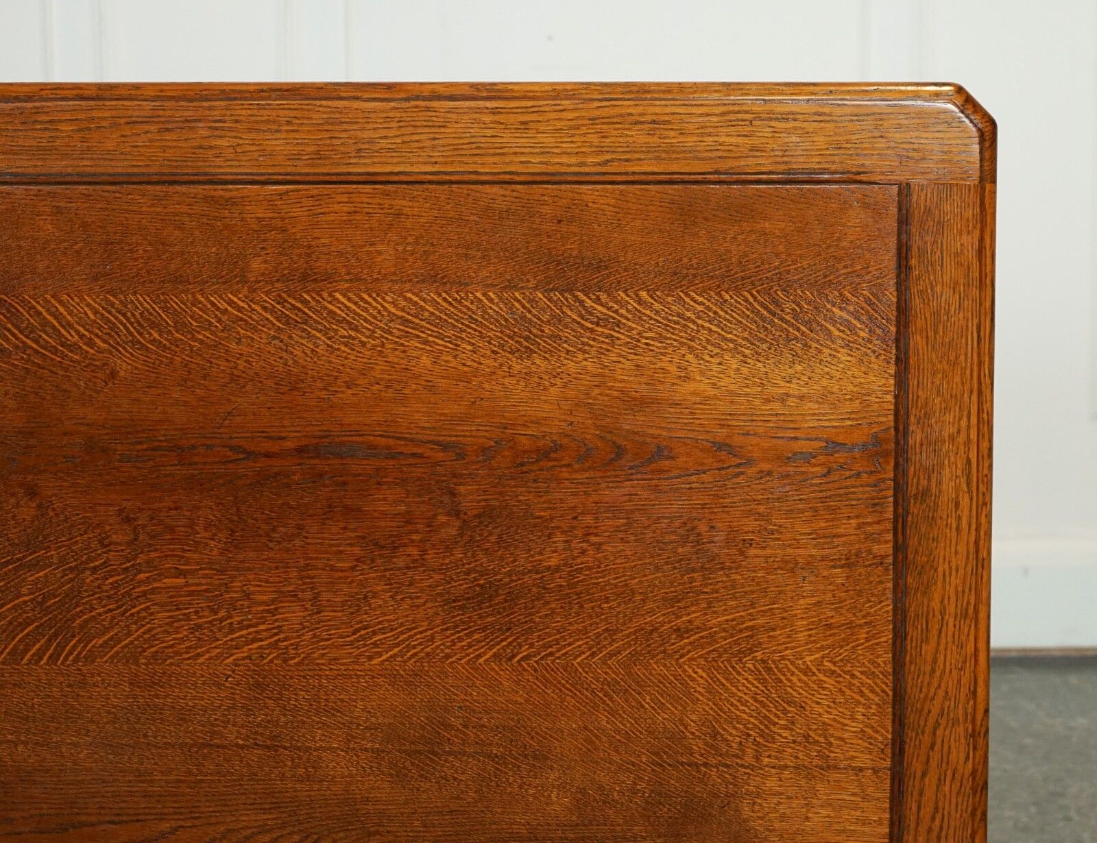 photo buy Stunning Large Oak Vintage Coffee Table With Nice Grain Oak Top And H Frame