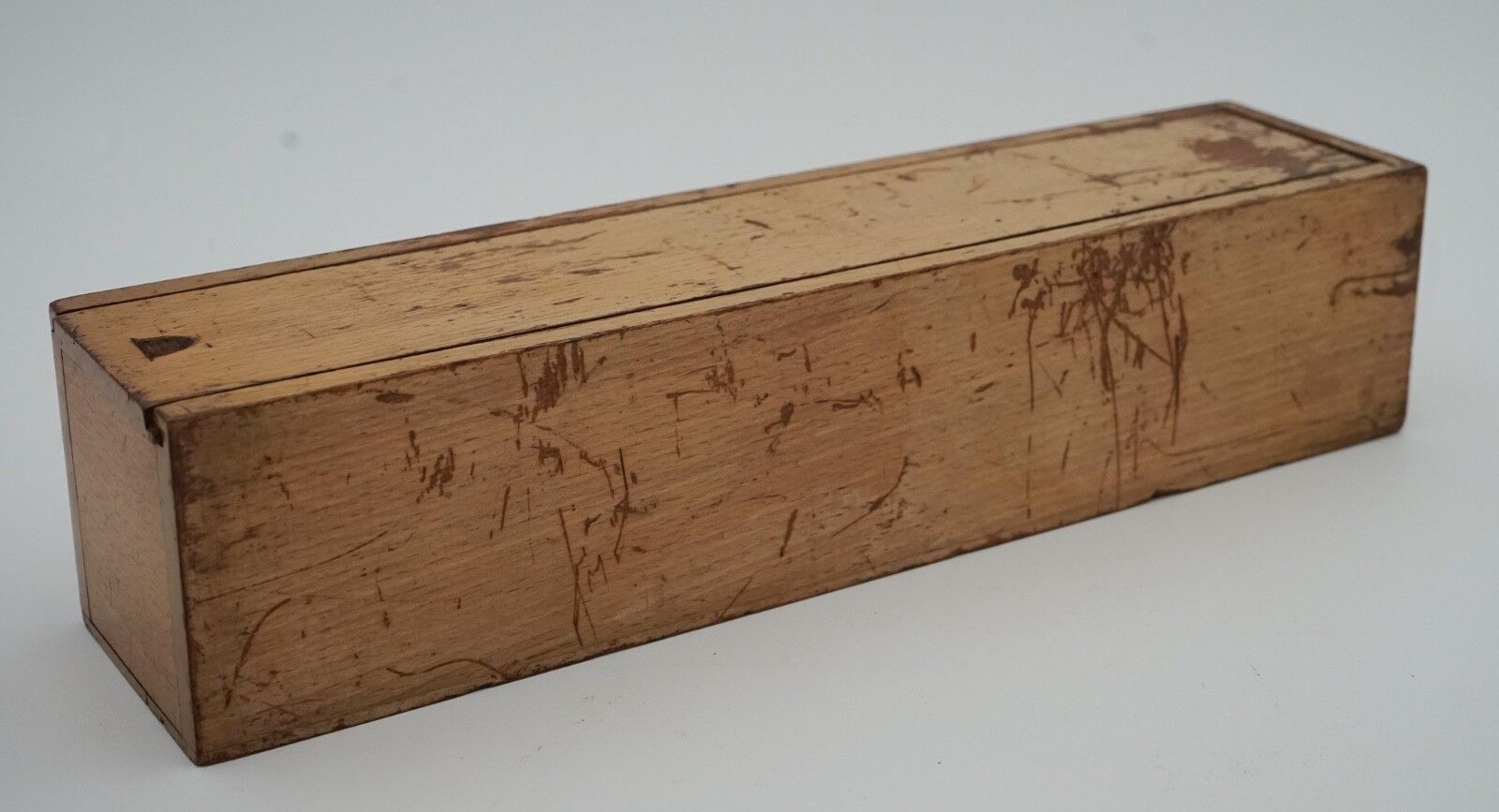 Late 19th Century Box Of Traditional Game Niner Dominos With Stunning Patina photo 275.0