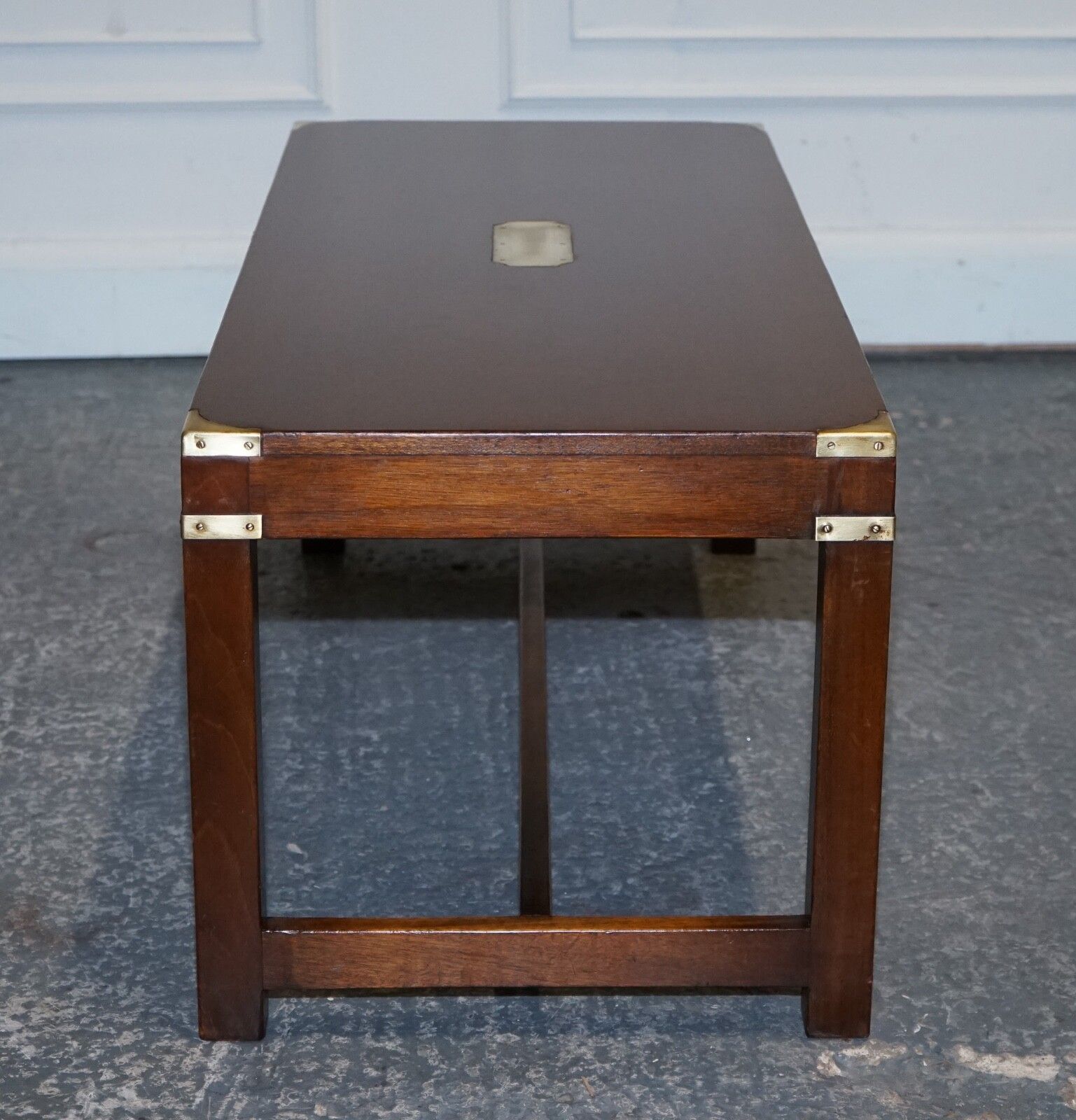 Furniture Restored Harrods Reh Kennedy Military Campaign Coffee Table photo