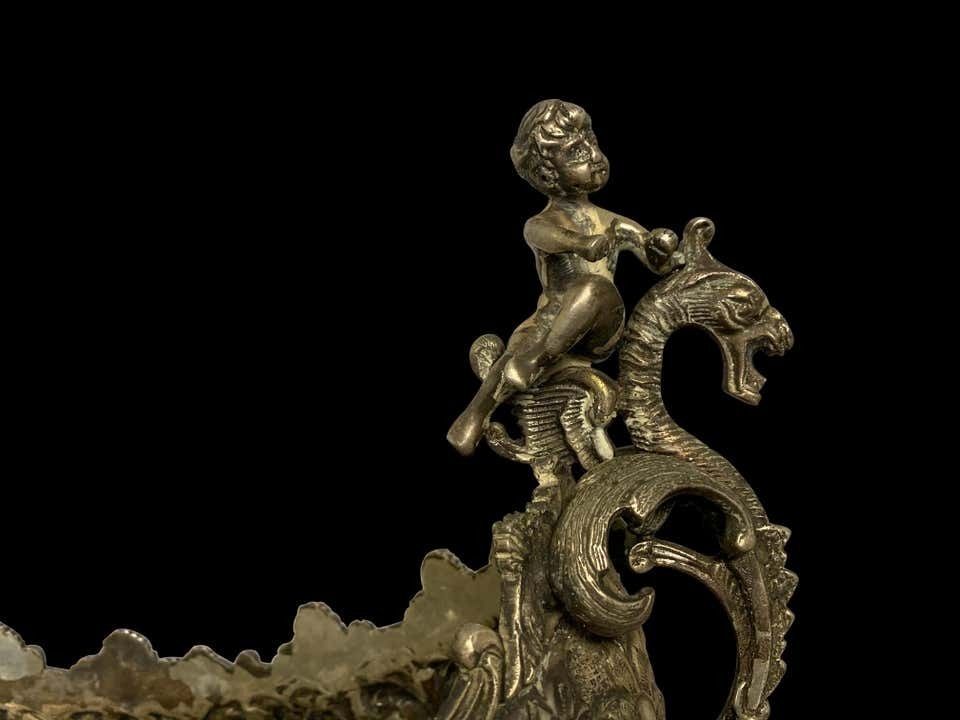 photo furniture Silver Plated Serveware, Venetian Gondolas, 20th Century