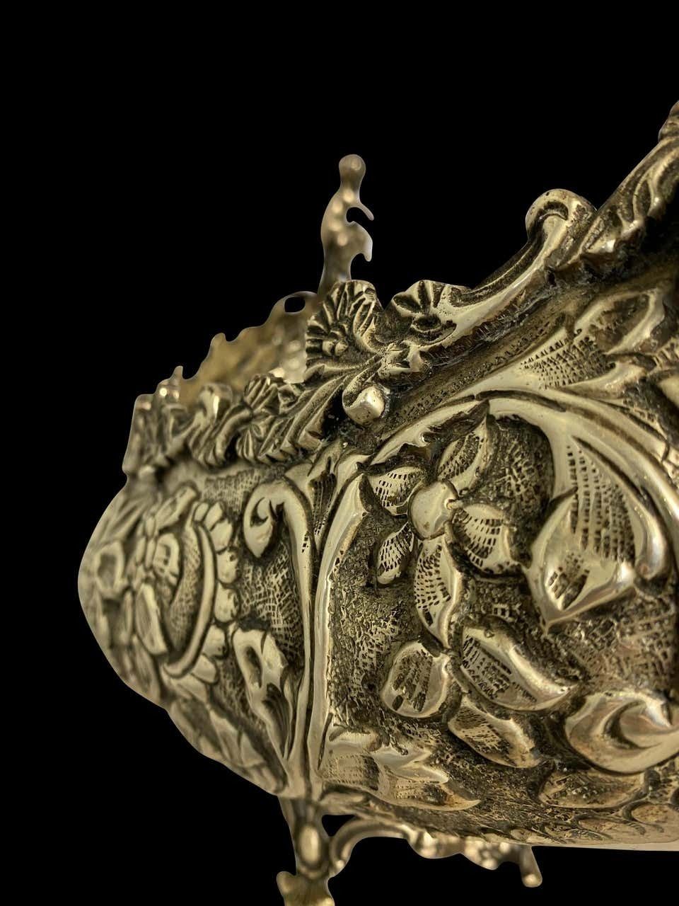 photo buy Silver Plated Serveware, Venetian Gondolas, 20th Century