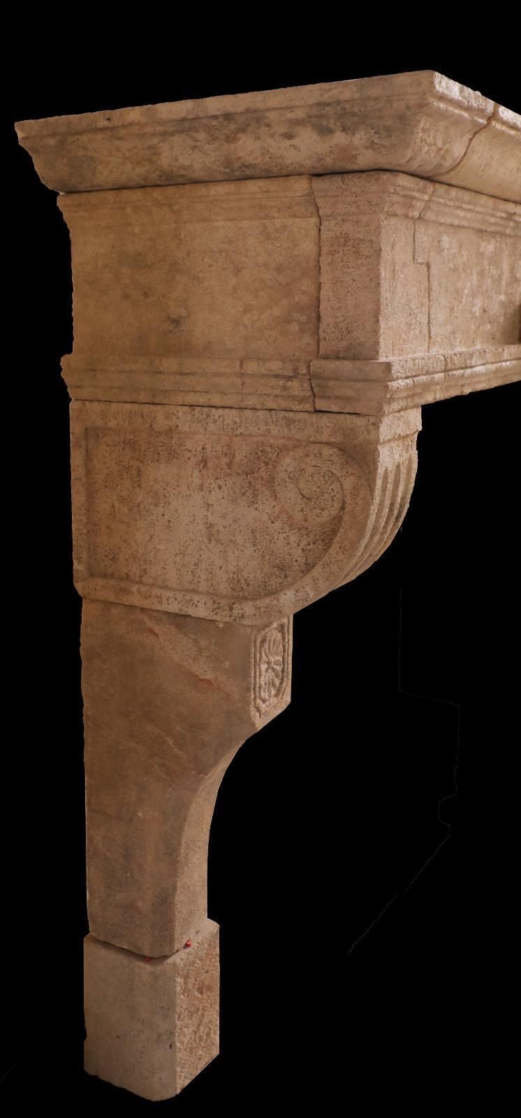 20th Century French Louis XV Style Limestone Fireplace Mantel photo Home Fixtures