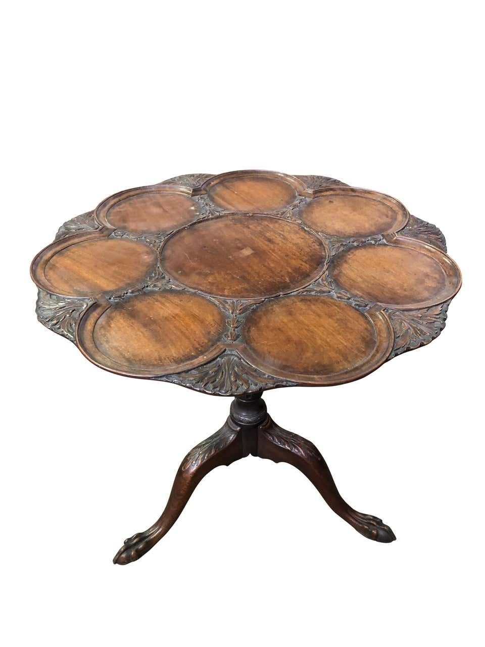 Georgian Mahogany Tilt Top Supper Table, 19th Century photo Furniture