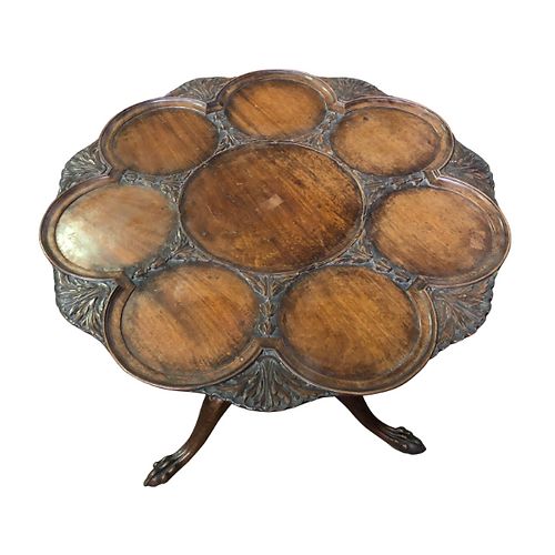 Georgian Mahogany Tilt Top Supper Table, 19th Century photo 4082.0