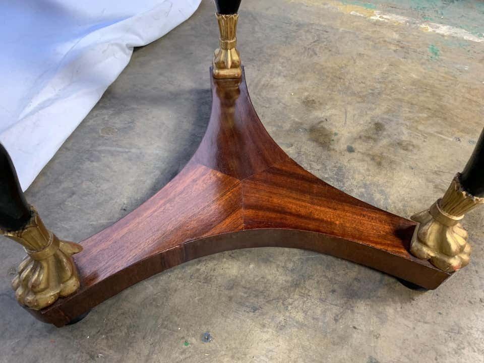 19th Century French Empire Style Mahogany Centre Table photo buy