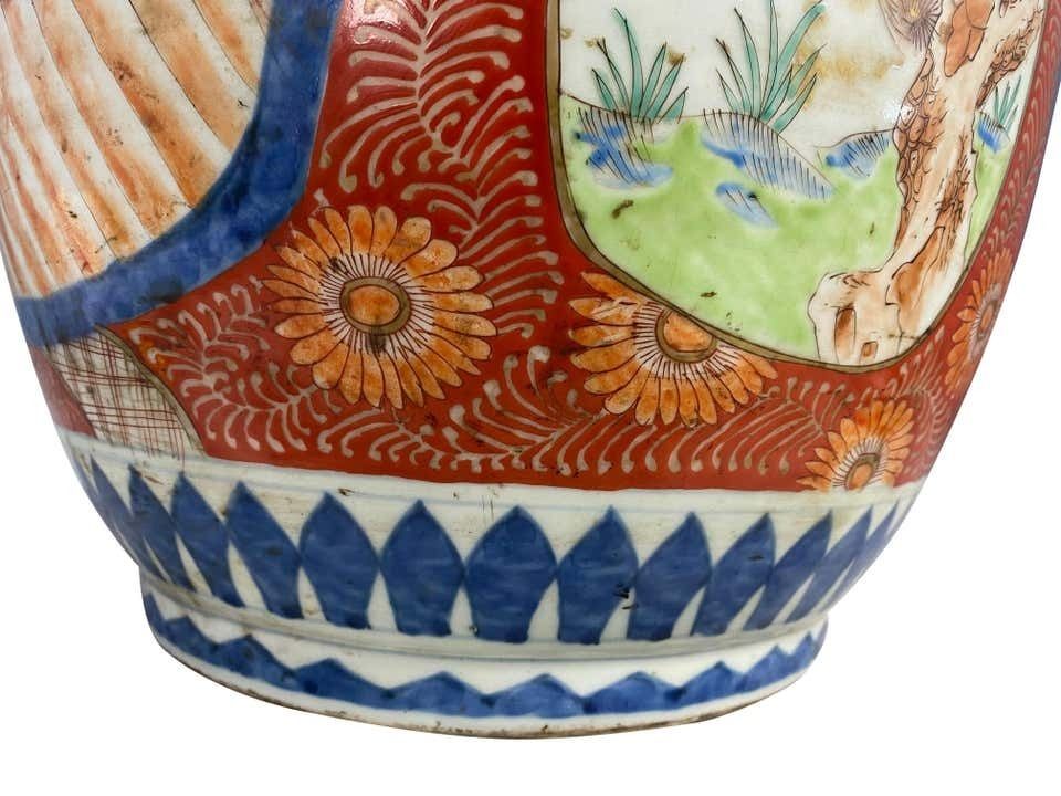 photo for sale Grand Japanese Imari Vase, Late 19th Century