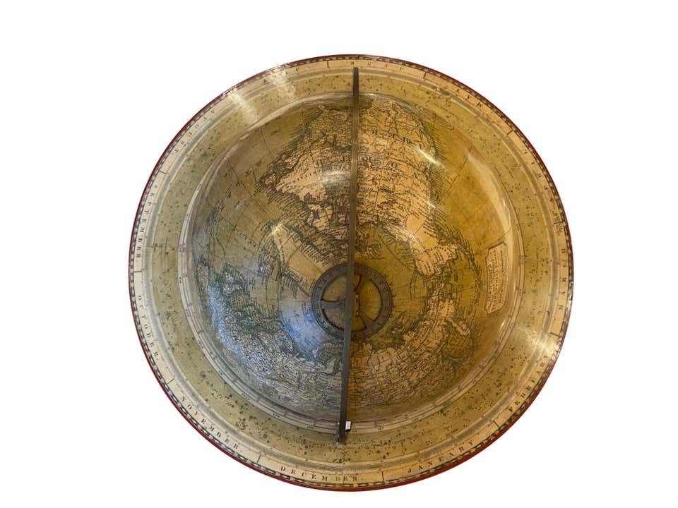 19th Century English Globe By Renowned Cartographers John Newton And Son photo 48000.0