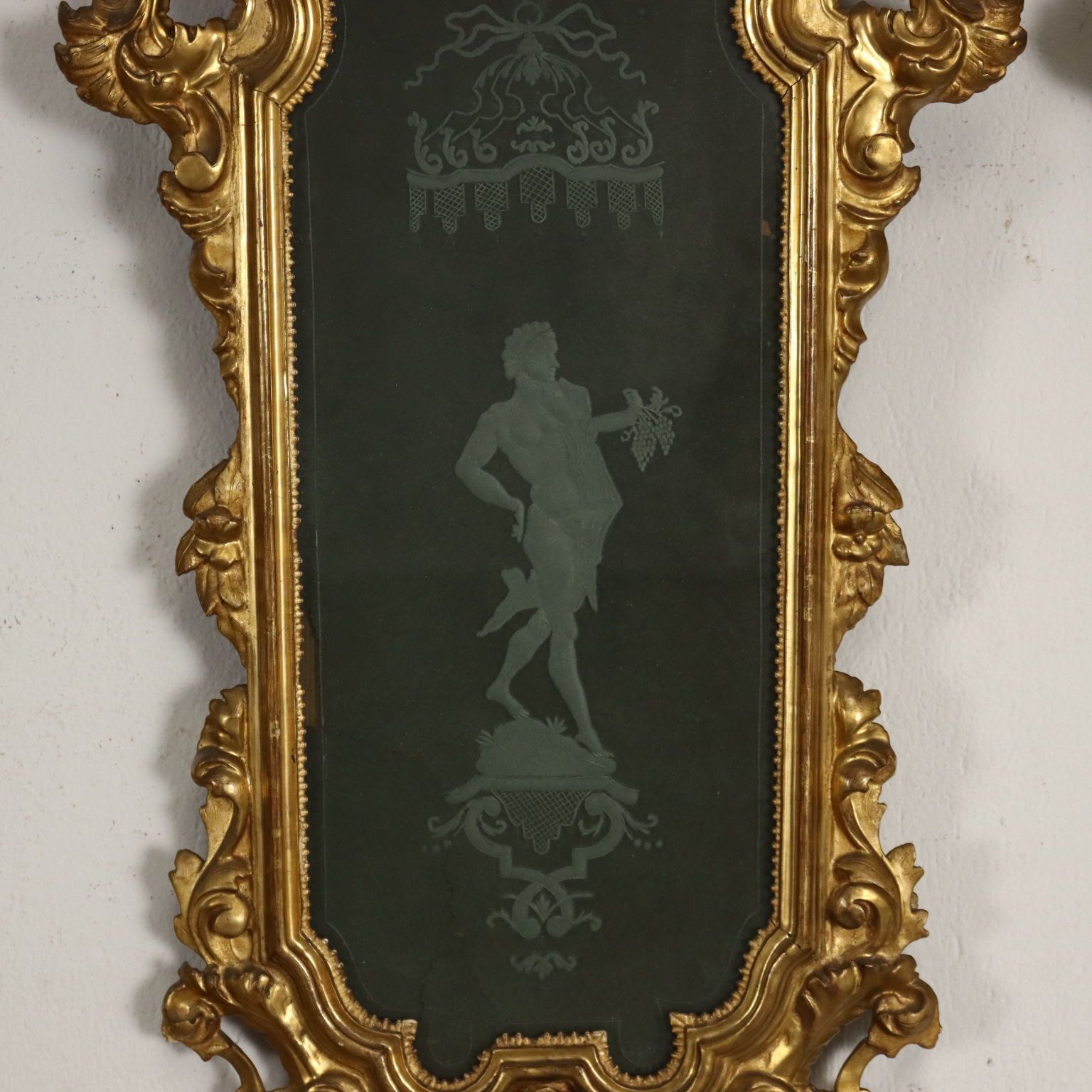 Ancient Baroque Mirrors Mid XVIII Century Mercury Mirror photo Home Decor