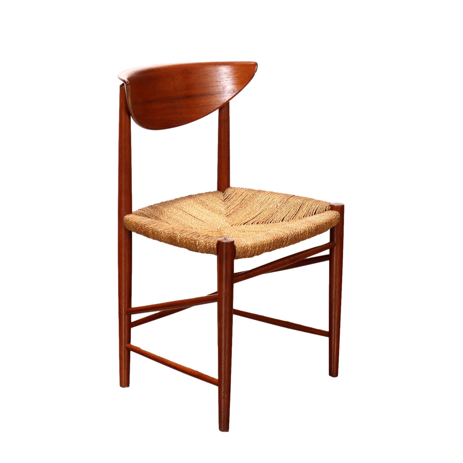 Søborg Mobelfabrik 316 Chair Design Peter Hvidt Vintage Denmark 1950s
